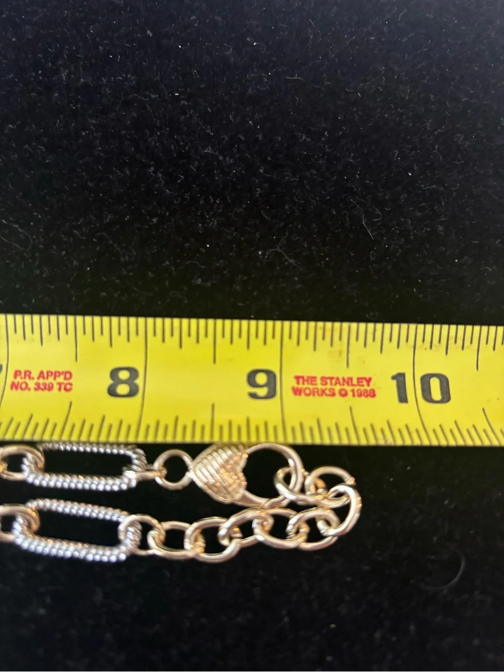 Gold and Silver Two-Tone Pendant Chain Necklace